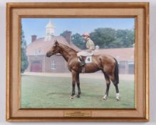 Photographic print of the racehorse Busted with Bill Rickaby up&nbsp;