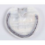 Racing plate worn by Provoke the 1965 St Leger winner