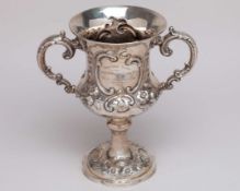 Silver Trophy presented at the Howden Show, Fred Firth Challenge Cup, 1951