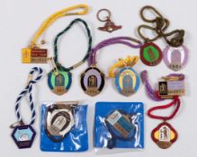 12 Members' badges for Warwick Racecourse