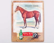 Rolling Rock beer advertisement featuring the racehorse Northern Dancer