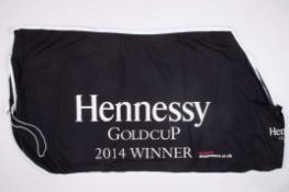 A collection of memorabilia relating to the racehorse Many Clouds