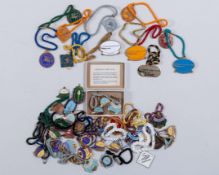 Collection of Kempton Park racecourse members badges