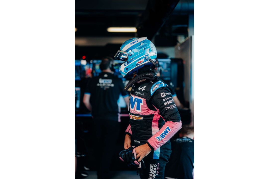 Pierre Gasly 2024 United States Grand Prix Signed Race Weekend Helmet - Image 14 of 14