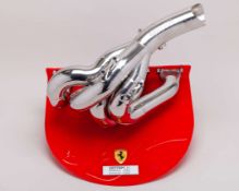 Ferrari 2007 Race Used Chromed Exhaust Display
