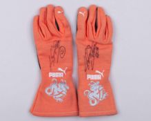 Michael Schumacher 2012 Mercedes-AMG Petronas F1 Team Signed Used Gloves