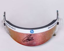 Lewis Hamilton 2025 Ferrari Signed Used Visor