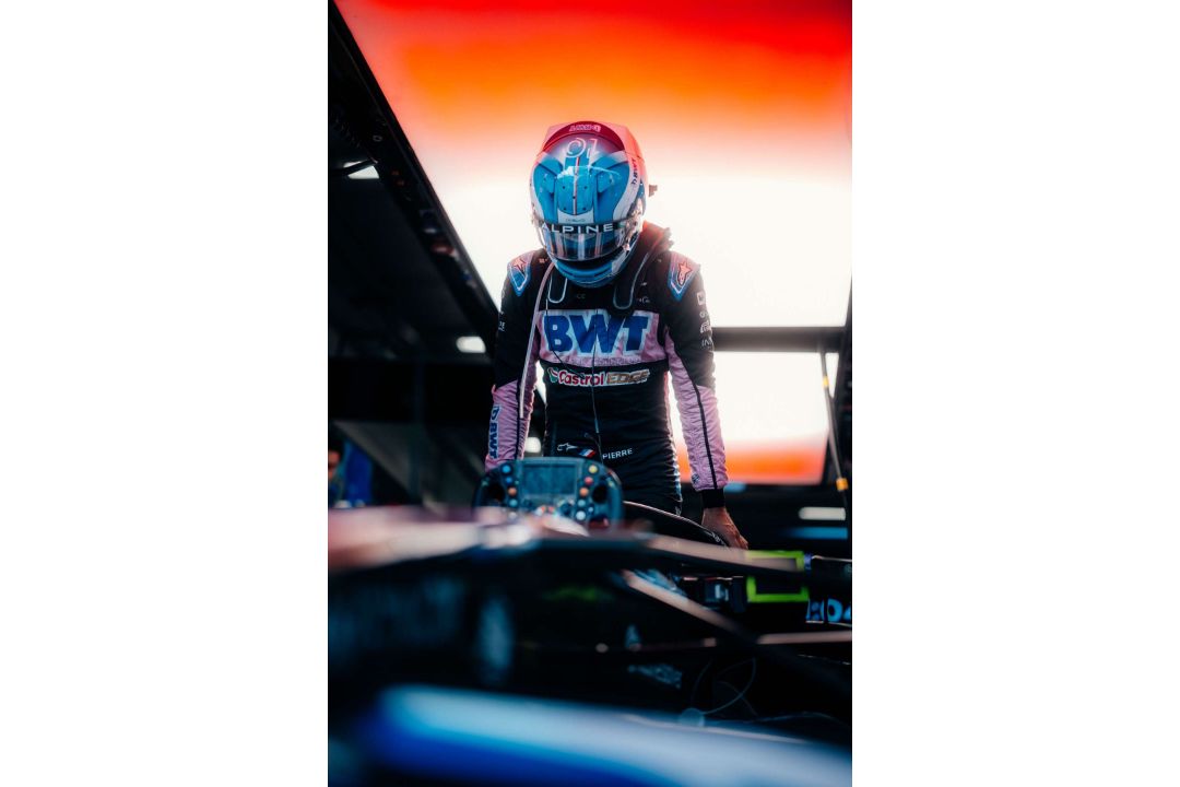 Pierre Gasly 2024 United States Grand Prix Signed Race Weekend Helmet - Image 13 of 14