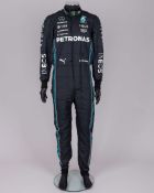 George Russell 2023 Mercedes-AMG Petronas F1 Team Used Race Suit