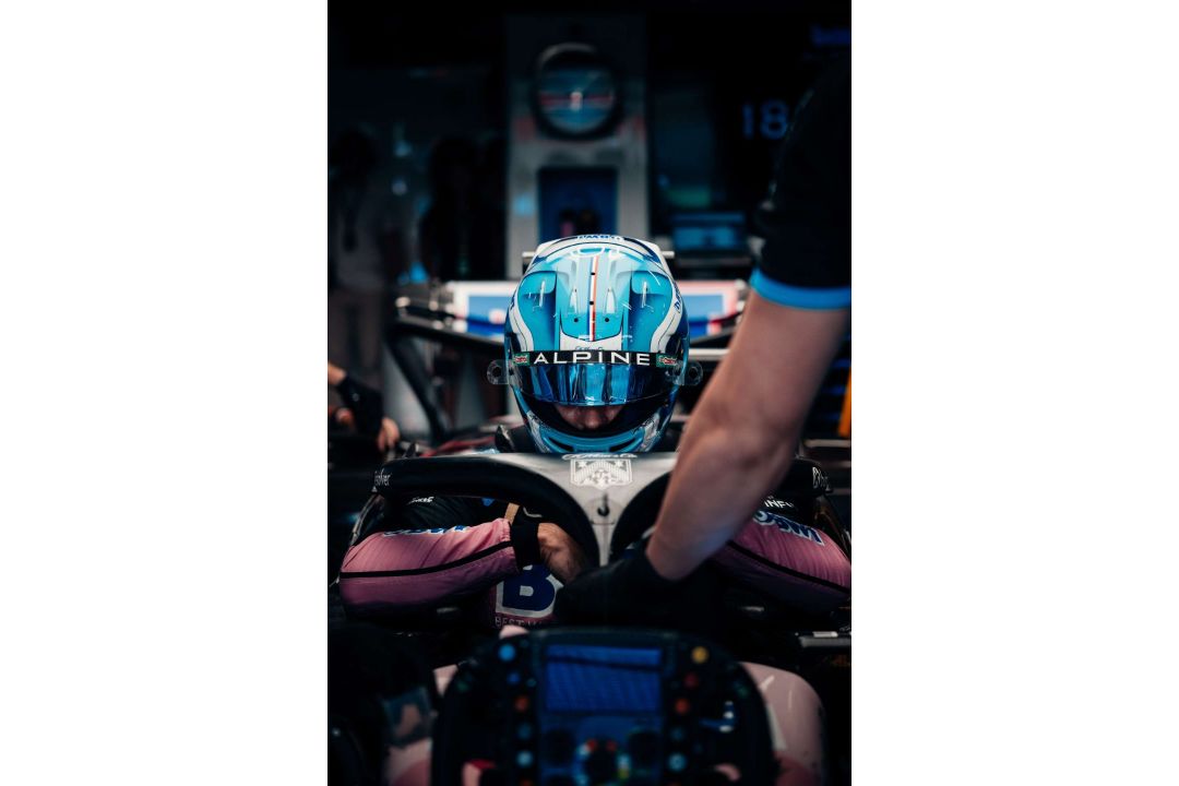 Pierre Gasly 2024 United States Grand Prix Signed Race Weekend Helmet - Image 11 of 14