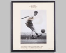 Tommy Harmer, Tottenham Hotspur F.C.: four various black and white press photographs