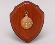 9ct gold Leeds United Division 2 League Championship winners medal, 1964