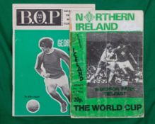 Two George Best Ulster Bank commemorative five pound banknotes