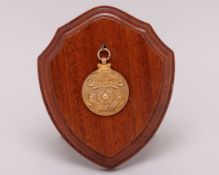 9ct gold Leeds United Division 1 League Championship winners medal, 1969