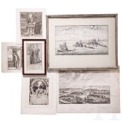 Sammlung Originalstiche, hauptsächlich Malteserorden, 17. - 18. Jhdt.