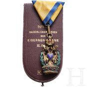 Orden der Eisernen Krone 3. Klasse mit Kriegsdekoration
