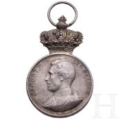 Medaille auf König Albert I. von Belgien, 1. Hälfte 20. Jhdt.