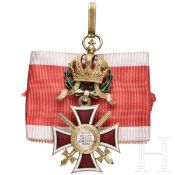 Leopold-Orden - Kommandeurkreuz mit Kriegsdekoration und Schwertern