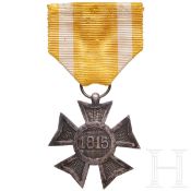 Silbernes Kreuz für die Befreiungskriege 1813 - 1815 (Zilveren Herdenkingskruis 1813 - 1815)