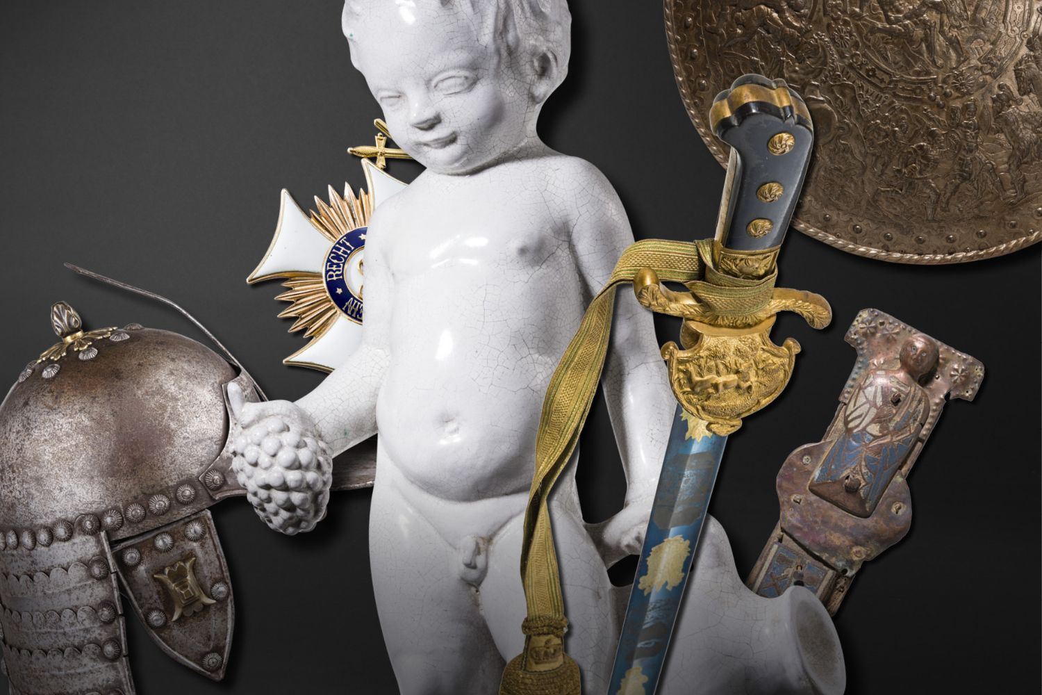 Auktion 107 - Antiquitäten, Blankwaffen, Orden und Militaria