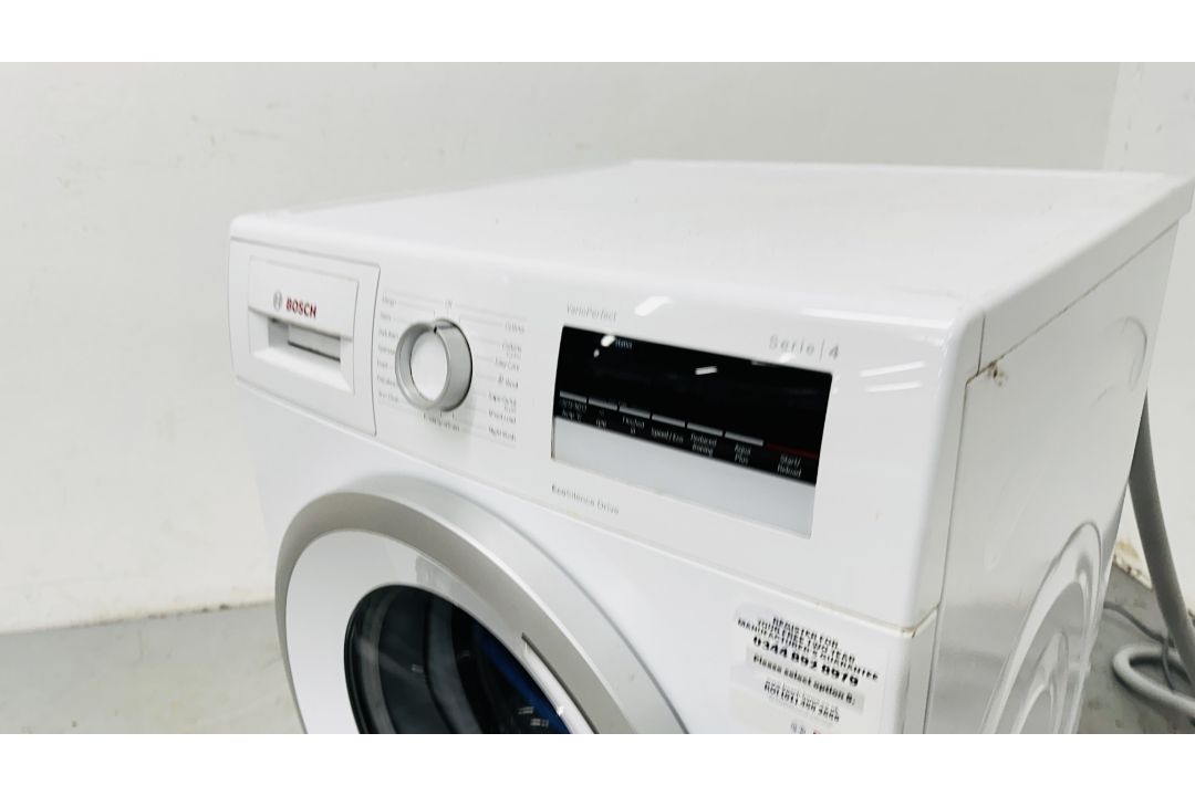 BOSCH VARIO PERFECT ECO SILENCE DRIVE SERIE 4 WASHING MACHINE - SOLD AS SEEN. - Image 7 of 9