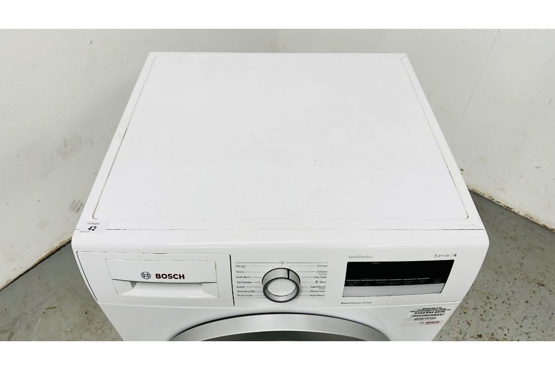 BOSCH VARIO PERFECT ECO SILENCE DRIVE SERIE 4 WASHING MACHINE - SOLD AS SEEN. - Image 3 of 9