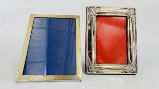 A VINTAGE SILVER PHOTO FRAME, LONDON 1923, MAKER A & CO. LTD.