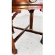 A REPRODUCTION MAHOGANY FINISH SINGLE DRAWER LAMP TABLE WITH CIRCULAR TOP DIAMETER 63CM HEIGHT 56CM. - Image 5 of 8