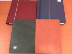 STAMPS: LIECHTENSTEIN COLLECTIONS IN SAFE (1961-79) AND LIGHTHOUSE (1959-87) PRINTED ALBUMS,