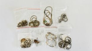 SELECTION OF 925 SILVER JEWELLERY.