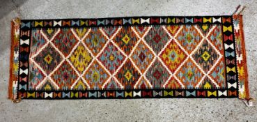 MAIMANA KILIM RUNNER, 206 X 70.