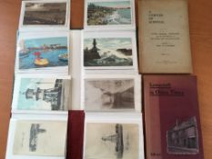 POSTCARDS: SMALL COLLECTION OF LOWESTOFT IN TWO 'FLIP' ALBUMS INCLUDING THE LOW LIGHT,