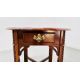 A REPRODUCTION MAHOGANY FINISH SINGLE DRAWER LAMP TABLE WITH CIRCULAR TOP DIAMETER 63CM HEIGHT 56CM. - Image 2 of 8