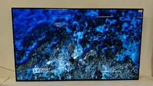 LG 55 INCH OLED SMART TV MODEL OLED55C7V-Z WITH REMOTE AND WALL BRACKET (NO STAND) - SOLD AS SEEN.