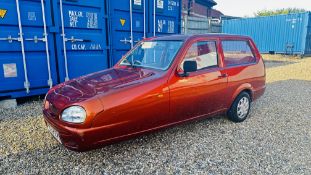 2002 RELIANT ROBIN SLX TRICYCLE. VRM - WJ02 KVY. FIRST REGISTERED: 01/03/2002. 848CC PETROL.