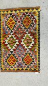 CHOBI KILIM, 90 X 58.