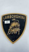 (R) LAMBORGHINI PLAQUE.