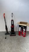 WHIRLWIND HOOVER ALONG WITH ORIGINAL BOX AND A FURTHER GOODMANS HOOVER - SOLD AS SEEN.