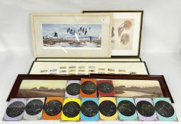 A COLLECTION OF FRAMED PRINTS AND PICTURES TO INCLUDE ROSS GOODY LTD EDITION 