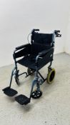 A DAYS ESCAPE FOLDING WHEELCHAIR.