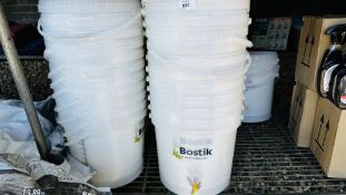50 X 10L BOSTIK MIXING BUCKETS.
