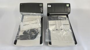 2 X FUJITSU FI-7260 SCANNERS - SOLD AS SEEN.