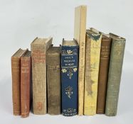 9 collectible books, an unusual mixture, mostly early editions.
