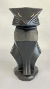 (R) ART DECO CAT DOORSTOP.