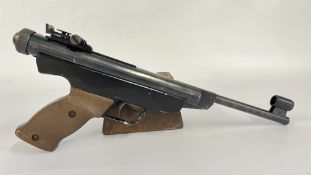 ORIGINAL MOD 5 .22 BREAK BARREL AIR PISTOL - SOLD AS SEEN - NO PACKING OR POSTAGE.