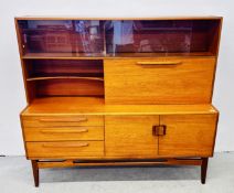 A MID CENTURY G PLAN STYLE SIDEBOARD W 160 X D 46 X H 144.5CM.