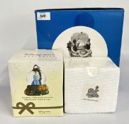 2 X BOXED DISNEY CINDERELLA SNOW GLOBES PLUS ONE LARGE BOXED DISNEY CINDERELLA MUSICAL SNOW GLOBE