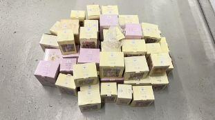 LARGE QUANTITY OF BOXED LEONARDO COLLECTION FIGURINES (51 BOXES, 5 BOXES EMPTY).