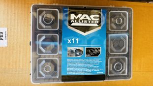 30 X MACALLISTER SMALL ORGANISER CASES.