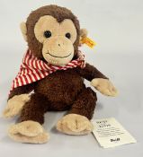 A STEIFF MONKEY (SCOTTY AFFE) 282249.